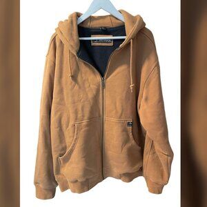 DriDuck Crossfire Power Fleece Thermal Full Zip Hooded Jacket Men's L